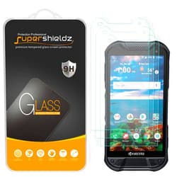 Supershieldz (3 Pack) Designed for Kyocera (DuraForce Pro 2) Tempered Glass Screen Protector, Anti Scratch, Bubble Free
