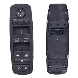 RLP Driver Side Master Power Window Switch - 8Pins + 3Pins - Compatible with 2012-2014 Chrysler 300 2013-2014 Dodge Charger 2012-2019 Dodge Journey Replaces 68139805AA 68139805AB 68139805AC