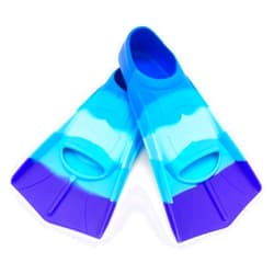 Fadgesy Swimming Training Fins,Comfortable Silicone Flippers for Swimming and Diving,Size Suitable Kids Girls Boys Adult