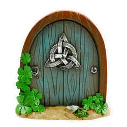 HHHJ Fairy Doors for Trees Outdoor, Miniature Fairy Garden Accessories Outdoor Decor Kit Tree Stump Decor, Fairy Garden Accessories for Outdoor, Miniature Elf Door for Tree Decor Fairy House Decoration 1PC