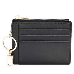 Sodsay Card Case Slim Front Pocket Wallet for Women Credit Card Holder with Keychain