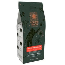 Copper Moon Ground Coffee, Medium Roast, White Christmas Blend, 12 Oz