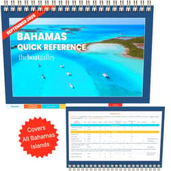 Larry Webber,Carolyn Shearlock The Boat Galley Bahamas Quick Reference Cruising Guide: All Islands