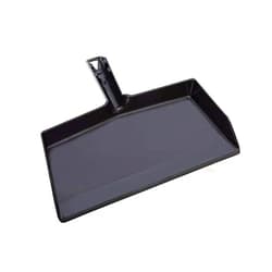 Fuller Brush Stanley Home Products Black Clip-On Dustpan - Durable Plastic Clip-On Dust Pan with 10.5” Wide Sweep Opening & Easy Grip Handle - Home Dusting & Cleaning Tool