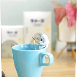 Plplaaoo Silicone Tea Infuser Set,Silicone Tea Infuser Set Tea Infuser Shark Shape Bottom Slot Design PVC Easy Cleaning Beautiful Elastic Tea Accessory, animal tea infuser Tea Infus er Tea Filter Tea Bag