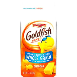 Goldfish Pepperidge Farm Goldfish Cheddar Crackers, Baked with Whole Grain, 6.6 Oz