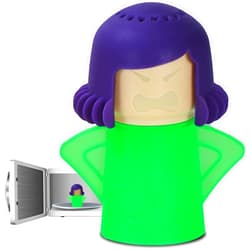 Spardar Angry Mama Microwave Oven Steam Cleaner, Microwave Cleaner Disinfects With Vinegar and Water for Kitchens, The Fun and Easy Way to Steam Clean Crud with Amazing Results