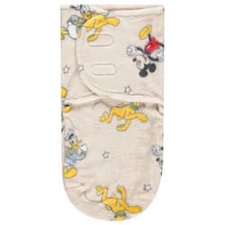 Disney Minnie Mouse Single Ply Baby Swaddle Sack, Easy Wrap Newborn Infant Swaddling Blanket, Soft Comfort Swaddler, Sleep/Hospital Swaddles for Newborns