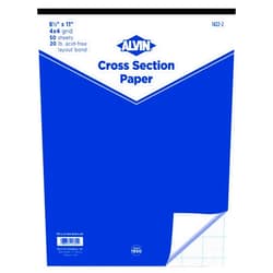 ALVIN Cross Section Graph Paper Pad 8.5