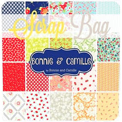 Moda Fabrics Scrap Bag - Bonnie and Camille for Moda - 100% Cotton - 12 oz - Quilting, Sewing