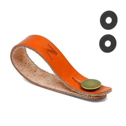 Nefelibata Guitar Strap Lock, Leather Guitar Strap Button, Headstock Adapter Tie,Guitar Neck Strap for Acoustic, Ukulele Strap & Mandolin,Come with Free 1 Pair Strap Locks