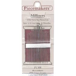 Piecemakers Milliners Straw Needles Sizes 3-9