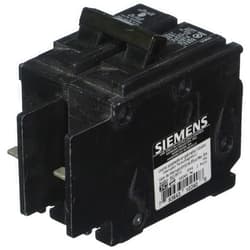 SIEMENS BQ2B015 15-Amp Double Pole 120/240-Volt 10KAIC Lug Out Breaker, COLOR