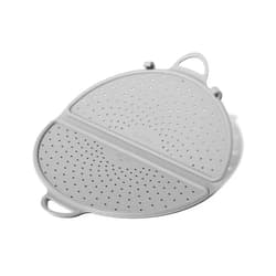 Sur La Table Folding Silicone Splatter Guards, Gray
