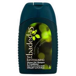 Badedas Revitalising Shower Gel, Shampoo & Conditioner 200ml (PACK OF 2)