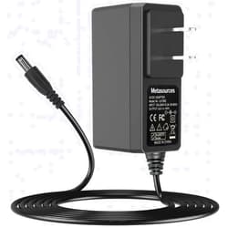 Metasources (Barrel Tip) 12V AC/DC Adapter Compatible with Pet Zone 1550012613 1550012757 1400013324 Smart Scoop Automatic Cat Litter Box LitterBox 11342034 12VDC 1A Power Supply