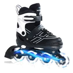METROLLER Inline Skates for Girls Boys Ages 5-8 8-12 Adjustable Illuminating Wheels Inline Roller Skates for Youth Kids Outdoor Blades
