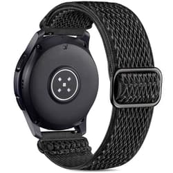 Easuny 22mm Watch Bands Compatible for Samsung Galaxy Watch 3 45mm Band/Galaxy Watch 46mm/Gear S3 Frontier, Stretchy Adjustable Elastic Nylon Woven Loop Wristband for Men Women