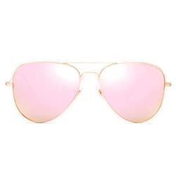 SOJOS Classic Aviator Polarized Sunglasses for Men Women Vintage Retro Style