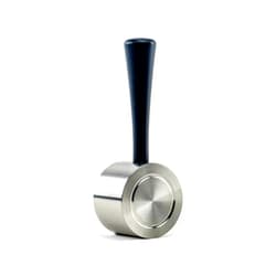 CREMA Coffee Products Replacement Steam Lever for Breville Espresso Machines |Ergonomic Stainless Steel Design|Compatible with Barista Express, Infuser, Barista Pro|Easy Grip|Black/Silver Finish