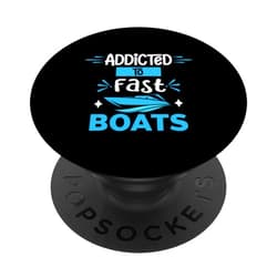 Motorboot Speedboat Boot Wassersport Spaß Outdoor Motorboat Speedboat Boat Water Sports Fun Water Outdoor PopSockets Swappable PopGrip