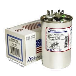 AMRAD Jard 12790 Replacement - 50 + 5 uf/Mfd 370/440 VAC AmRad Round Dual Universal Capacitor, Made in The U.S.A.