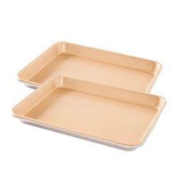 Nordic Ware Naturals Nonstick Quarter Sheet, 2 Count (Pack of 1)