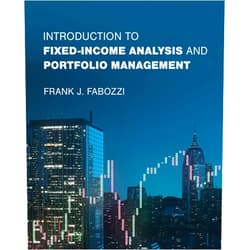 Frank J. Fabozzi Introduction to Fixed-Income Analysis and Portfolio Management