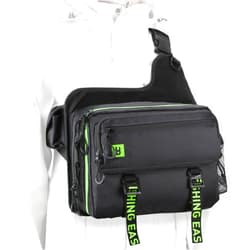 Booms Fishing IB1 Fishing Tackle Storage Bag, Fishing Gear Bag with Lures Operation Tray, Fishing Backpack for Saltwater or Freshwater, Fly Fishing Sling Bag, Fishing Gift for Men