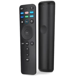 Qisbola Universal Remote Control Replacement for All Vizio Smart TV Smartcast 4K P-Series V-Series D-Series M-Series E-Series F-Series, for XRT140 XRT136 XRT260, etc Remote [No VoiceFunction]
