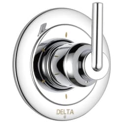Delta Faucet Trinsic Chrome 6-Setting Diverter Trim Kit, Diverter Valve Kit, Chrome Shower Diverter, Chrome T11959 (Valve Not Included)