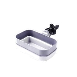 AOCISKA Car Sauce Dip Clip,Foldable Car Air Vent Storage Organizer Bag with Sauce Dip Clip,Multi-function Sauce Holder,Holds Fries, Sauce & More,Car Organizer Mount Phone Holder for Coin Key Card Sunglass