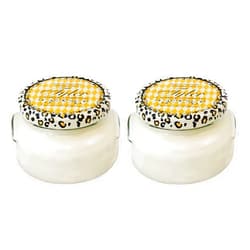 Tyler Candle Diva 2-Pack,22 oz. Glass Jar Scented Candles,Bougie Parfumee Double-Wick Candles for The Home,Home Fragrance Gift Set Made in USA,White