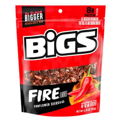 Bigs Fire Flavored Sunflower Seeds, Spicy Sunflower Seeds, 5.35 oz.