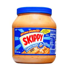 SKIPPY SUPER CHUNK Extra Crunchy Peanut Butter, 64 Ounce