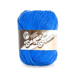 Lily SUGAR N CREAM SUPER SIZE Yarn, Dazzle Blue