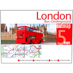 Popout Maps London Bus and Underground Popout Map