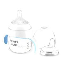 AVENT Philips AVENT Natural Trainer Sippy Cup with Natural Response Nipple and Soft Spout, 5oz, 1pk, SCF263/01