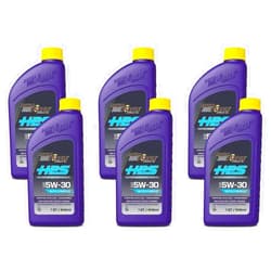Speedway Motors Royal Purple HPS 5W30 High Performance Engine Oil, 6 Quart Case