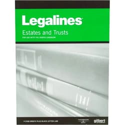Publisher's Editorial Staff Legalines on Estates and Trusts, Keyed to Dobris