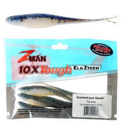 Z-MAN Scented Jerk ShadZ 5 inch Soft Plastic Jerkbait 5 Pack