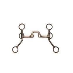 Dutton Bits The Bit Makers Dutton Bits Short Shank Swept Back Cheek Square Low Port Equine Bit