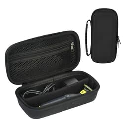 Generic SLODE Hard Travel Case for Philips Norelco OneBlade QP2520 QP2530 QP2724 QP2834 QP2620 QP2630 QP1924 with Handle,Carrying Bag for Hybrid Electric Trimmer and Shaver, Black