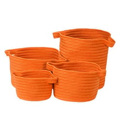 Colonial Mills American Farmhouse Vintage Braided Basket, 10