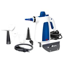 Logkern Handheld Pressurized Steam Cleaner with 9 PCS Accessories, Multi-Surface Steamer for Cleaning with Safety Lock, 350ML Large Water Tank Upholstery Grout Steam Cleaner for Home, Car, Floor and Furniture