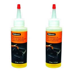 Fellowes Powershred Performance Shredder Oil, 16 oz. Extended Nozzle Bottle (3525010) (Pack of 2)