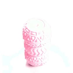 Vibit - Vibrating Massager for Plantar Fasciitis, Pain Relief and Sciatica, Foot and Body Portable Massage Roller, Deep Tissue Pain Relief from Feet to Neck, Electric, 3 Vibration Levels (Pink)