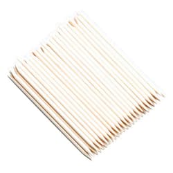 YOFAN 100-Pack Nail Art Wood Stick, Double Heads Nail Cuticle Pusher Remover Manicure Pedicure Tool