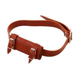 BLESSUME Medieval Two-Buckle Sword Frog Holster with Belt Rapier Scabbard Holder Belt 1pc