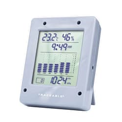 Digi-Sense Traceable Calibrated Digital Barometer, 7.25 - 14.94 PSI, 0.1 Hg Resolution, Accuracy of 0.12